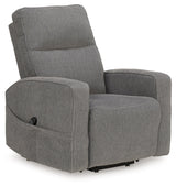 Starganza Gray Power Lift Recliner (Online Special Price) - Ornate Home