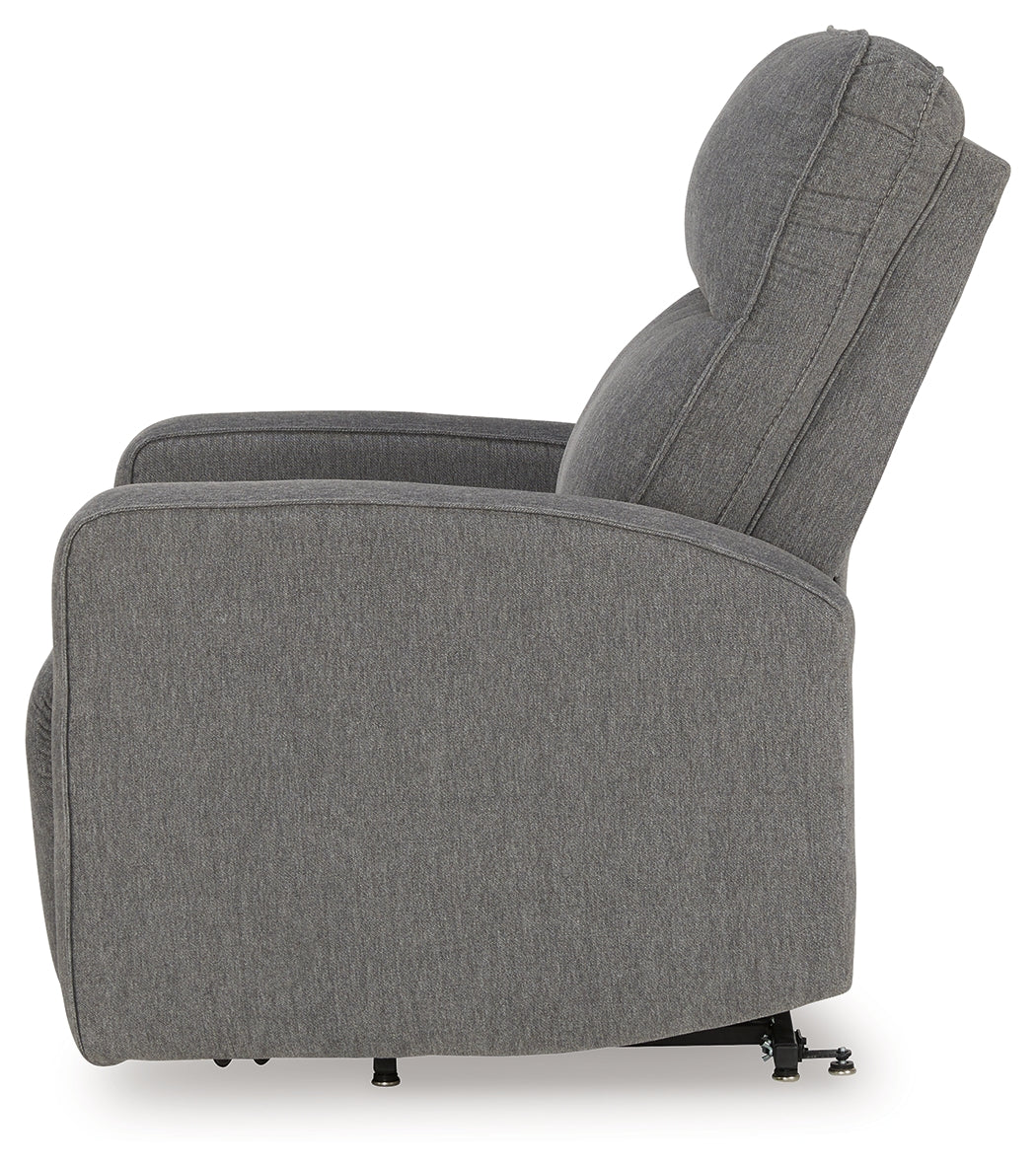 Starganza Gray Power Lift Recliner - Ornate Home