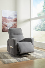 Starganza Gray Power Lift Recliner - Ornate Home