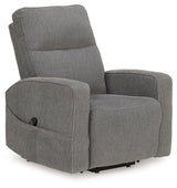 Starganza Gray Power Lift Recliner - Ornate Home