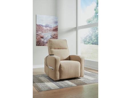 Starganza Taupe Power Lift Recliner - Ornate Home