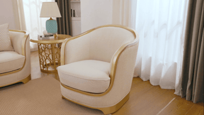 Starlight Manor Champagne Gold Chair / HD-C7006 - Ornate Home