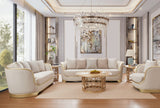 Starlight Manor Champagne Gold Sofa / HD-S7006 - Ornate Home