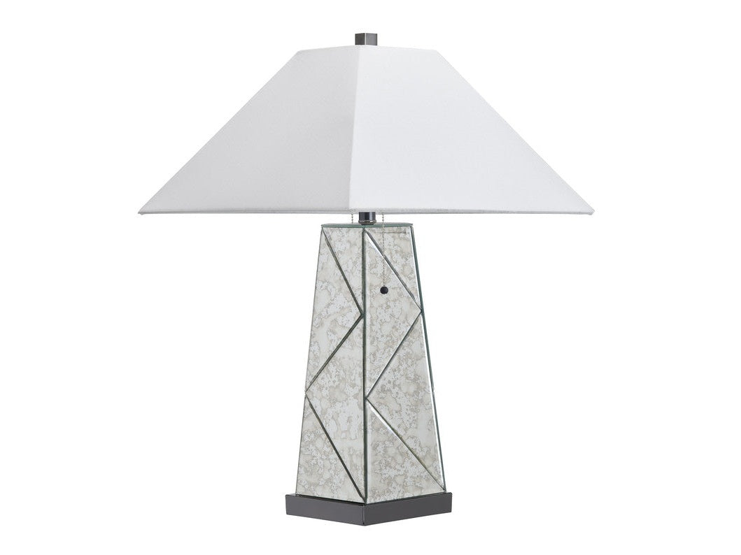 Starling Silver/Grey Table Lamp - Ornate Home