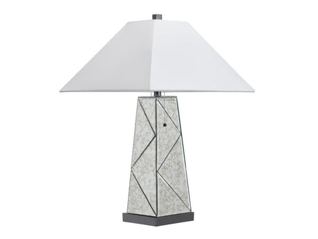 Starling Silver/Grey Table Lamp - Ornate Home