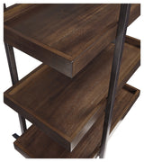 Starmore Brown/Gunmetal 3-Piece Entertainment Center - Ornate Home