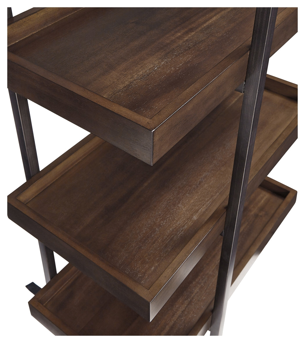 Starmore Brown/Gunmetal 3-Piece Entertainment Center - Ornate Home