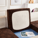 Starry Sky Jacquard Fleece Stretchable Non-Slip Cushion Covers Furniture Covers for L-Shaped Couch - Ornate Home