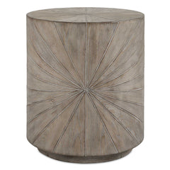 Starshine Gray Wooden Side Table - Ornate Home