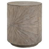 Starshine Gray Wooden Side Table - Ornate Home