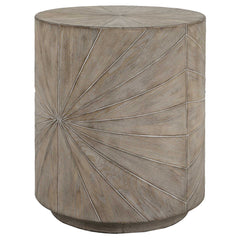 Starshine Gray Wooden Side Table - Ornate Home