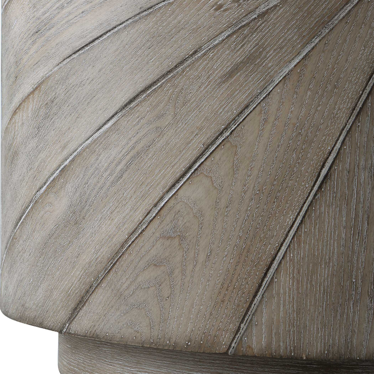 Starshine Gray Wooden Side Table - Ornate Home