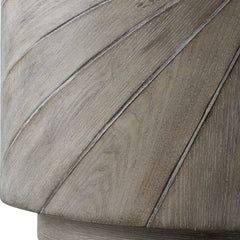 Starshine Gray Wooden Side Table - Ornate Home