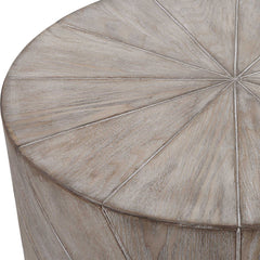 Starshine Gray Wooden Side Table - Ornate Home