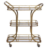 Stassi Gold Serving Cart - Ornate Home