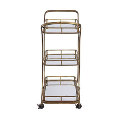 Stassi Gold Serving Cart - Ornate Home