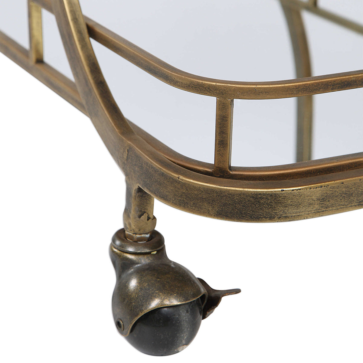 Stassi Gold Serving Cart - Ornate Home