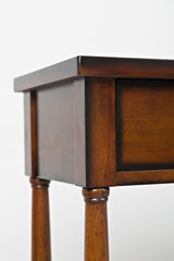 Stately Ant Mahogany Home Console - Ornate Home