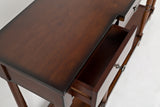 Stately Ant Mahogany Home Console - Ornate Home