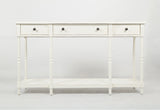 Stately Ant White Home Console - Ornate Home