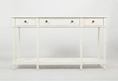 Stately Ant White Home Console - Ornate Home