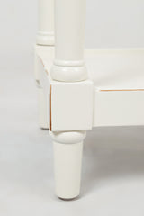 Stately Ant White Home Console - Ornate Home