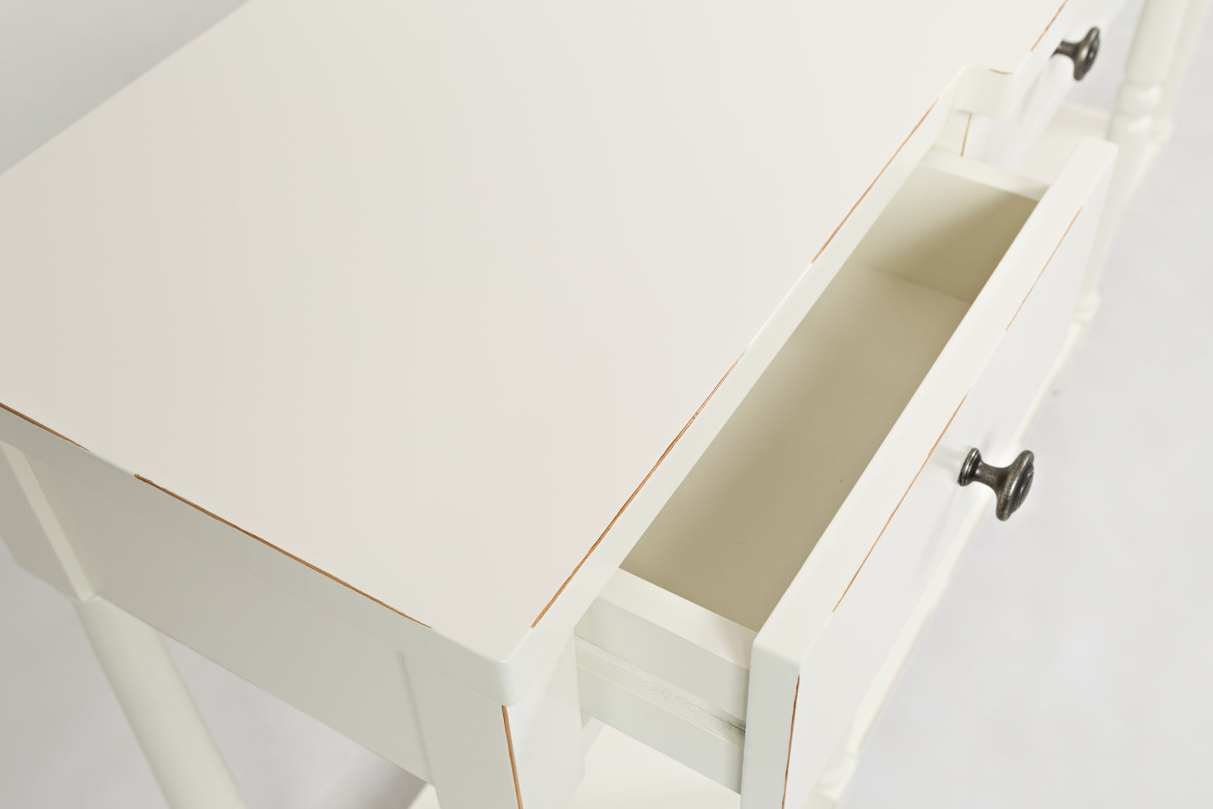 Stately Ant White Home Console - Ornate Home