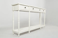 Stately Ant White Home Console - Ornate Home