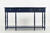 Stately Navy Home Console - Ornate Home