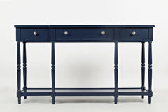 Stately Navy Home Console - Ornate Home