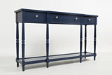 Stately Navy Home Console - Ornate Home