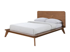 Stathelle Walnut E.King Bed - Ornate Home