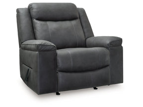 Status Check Shadow Recliner (Online Special Price) - Ornate Home