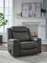Status Check Shadow Recliner (Online Special Price) - Ornate Home
