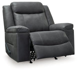 Status Check Shadow Recliner (Online Special Price) - Ornate Home