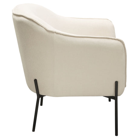 Status Cream Accent Chair - Ornate Home