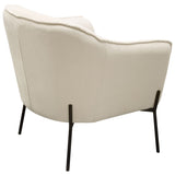 Status Cream Accent Chair - Ornate Home