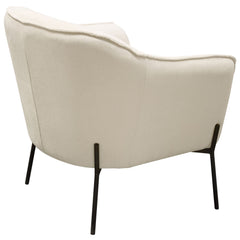 Status Cream Accent Chair - Ornate Home