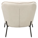 Status Cream Accent Chair - Ornate Home