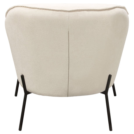 Status Cream Accent Chair - Ornate Home