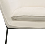 Status Cream Accent Chair - Ornate Home