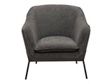 Status Grey Accent Chair - Ornate Home