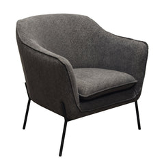 Status Grey Accent Chair - Ornate Home