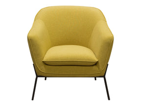Status Yellow Accent Chair - Ornate Home