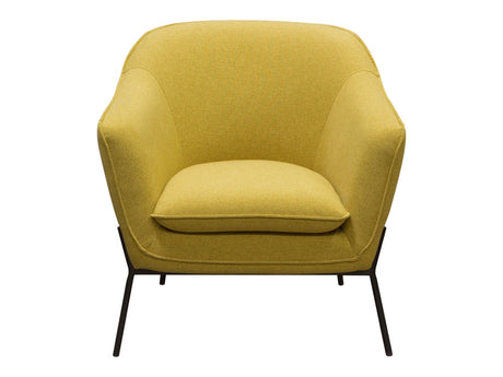 Status Yellow Accent Chair - Ornate Home