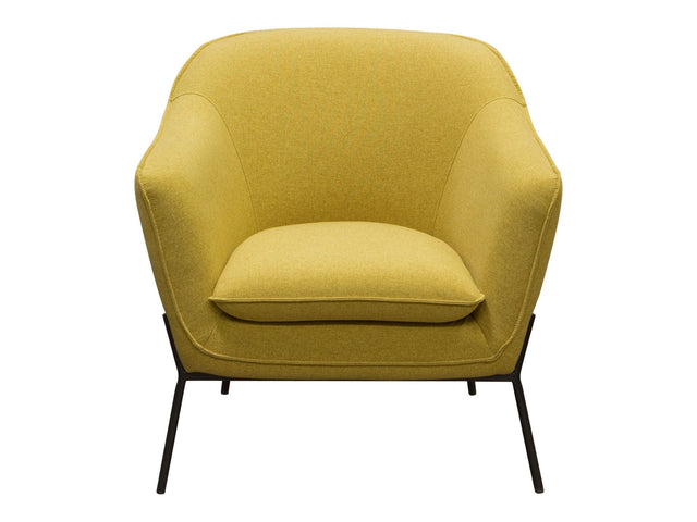 Status Yellow Accent Chair - Ornate Home