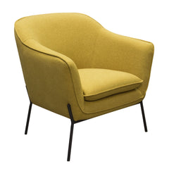 Status Yellow Accent Chair - Ornate Home