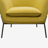 Status Yellow Accent Chair - Ornate Home