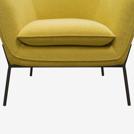 Status Yellow Accent Chair - Ornate Home