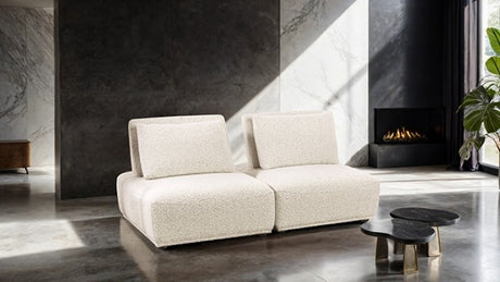 Stavanger Beige 2-Seater - Ornate Home